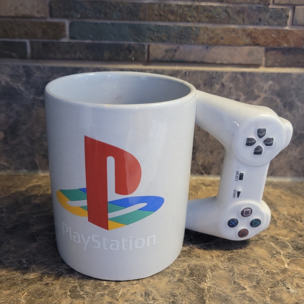 Vintage Playstation Video Game Mug Rare And Retro